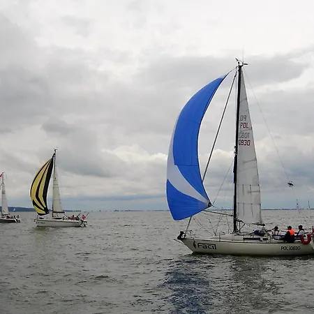 Czarter Zalew Wislany Keja ספינת מלון *