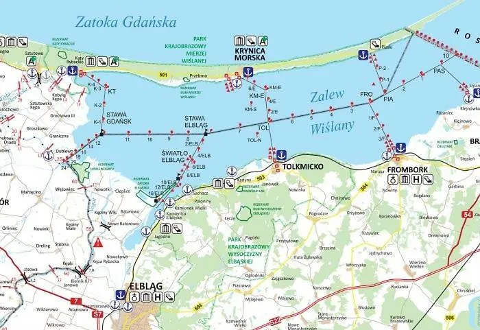 Czarter Zalew Wislany Keja *